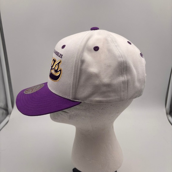 Mitchell and Ness Los Angeles Kings Hockey Snapback Pro Crown Fit Cap Hat - Picture 3 of 9